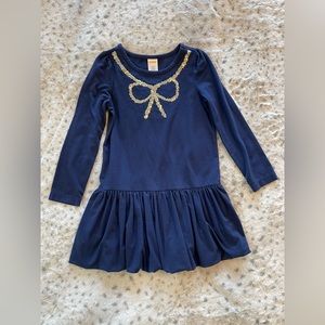 Gymboree navy blue dress
